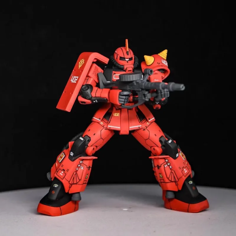 New Xingdong XD166 HG 1/144 True Red Lightning Fully Equipped GTO Zagu Figure Assembled Model Joint Movable Toy Gift