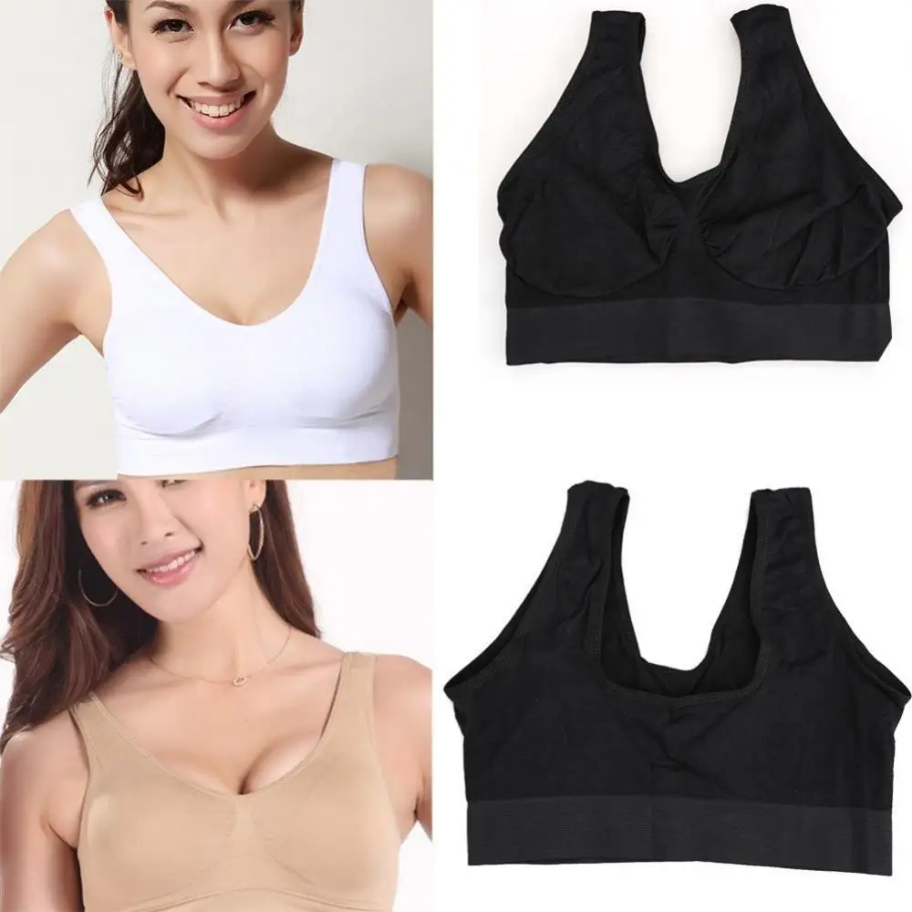 2020 New Plus Size Bras For Women Seamless Bra With Pads Big Size S-3XL Bralette Push Up Brassiere Bra Vest Sexy Single Layer