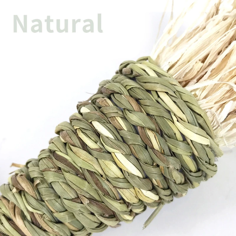 for Hay Treats Pet Chew for Chinchilla Rabbits Hamster Gerbil Degu Bunny Natural Grass Cage Accessories