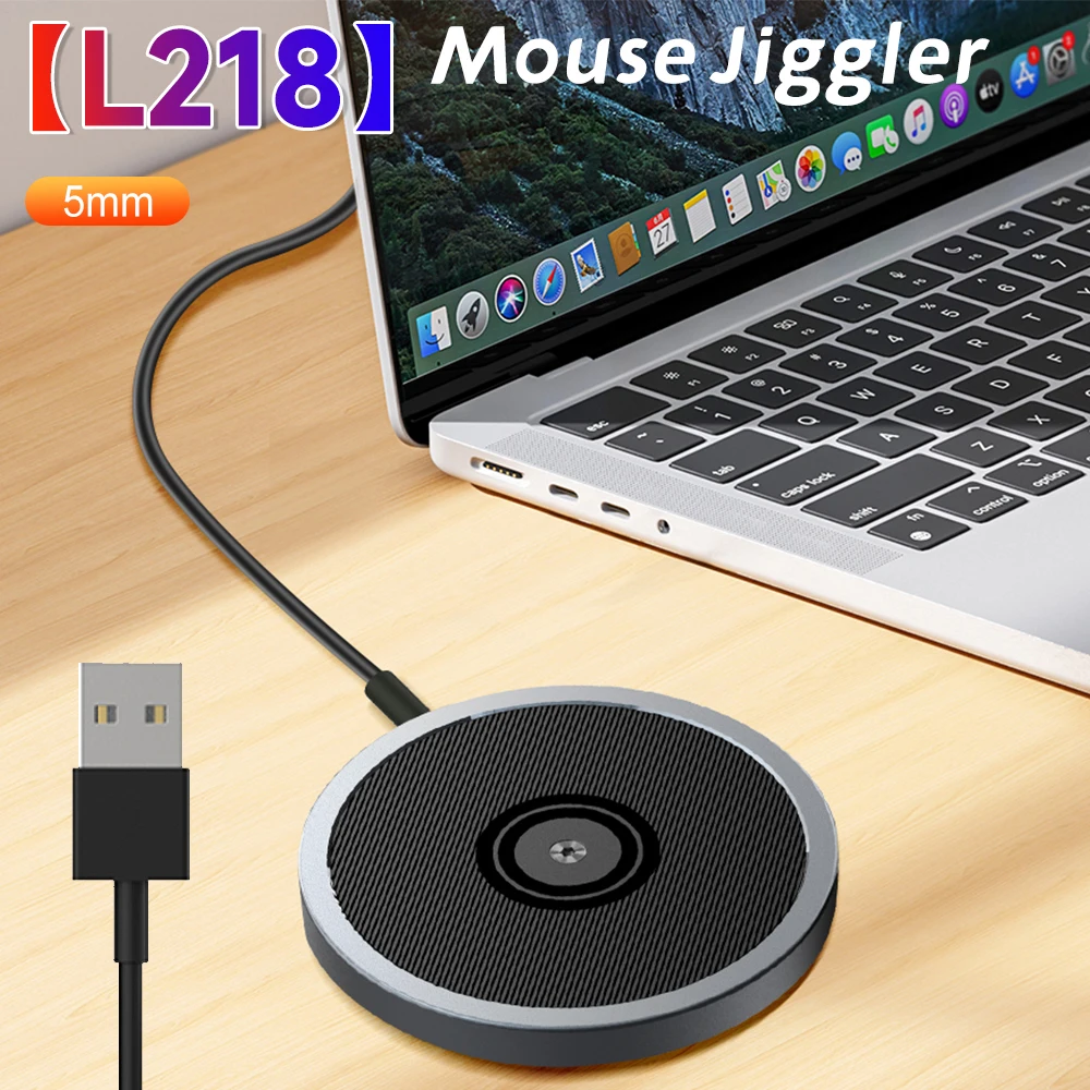 

Undetectable Mouse Jiggler Ultra-Silent Automatic Mouse Wiggler Shaker Mouse Shaker To Keep Mouse Moving Work PC Alive Awake