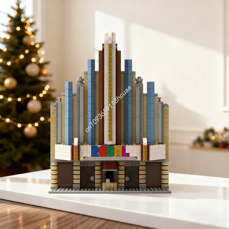 

3348pcs MOC Regal Theater Modulared Model Building Blocks Construction DIY Christmas Gift Creative Idea Brick Kids Toy Birthday