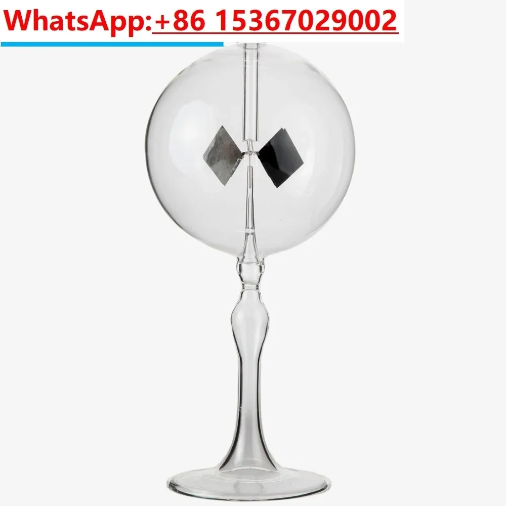 

Solar Power Crookes radiometer model educational equipment radiometer light pressure windmill bolometer