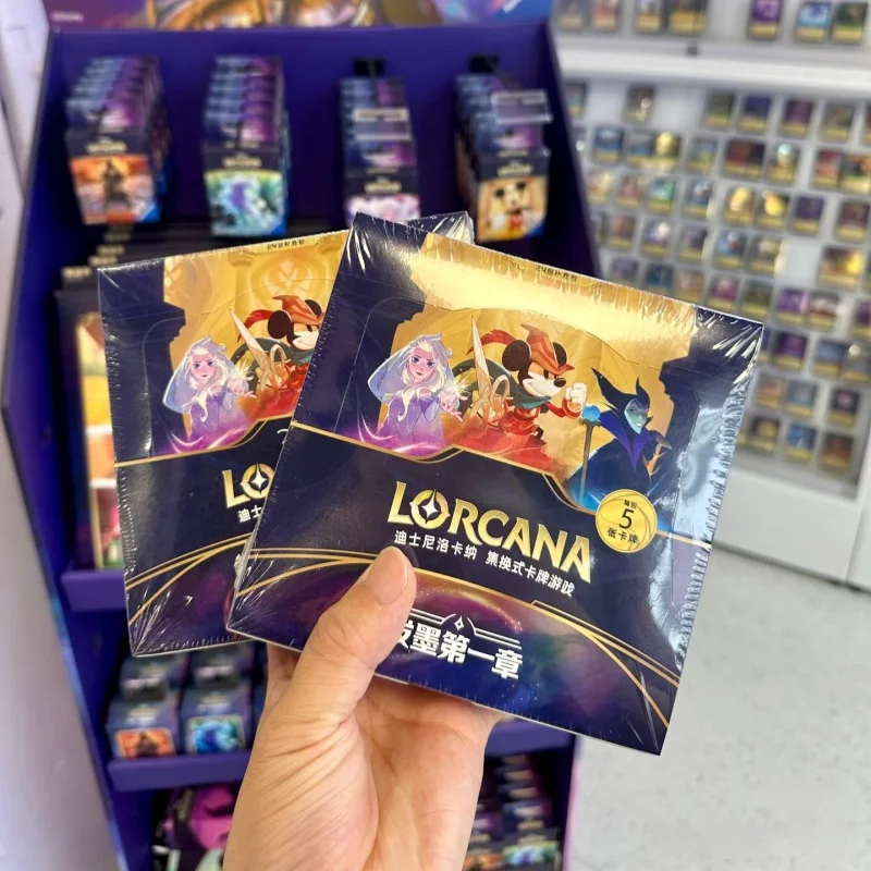 

Hot Sale Original Locana Chinese Card Lorcana Hongyuan Big Emergence V1 V2 V3 Supplementary Package Pre-Group Birthday Gift