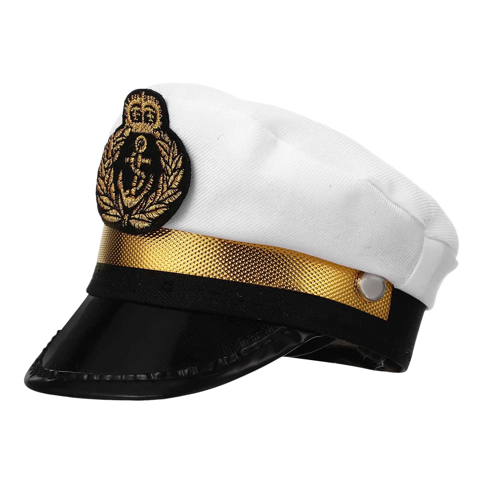 

Pet Hat Costume for Small Dogs Cats Funny Headgear for Halloween Christmas Parades Photo Props Black White Gold