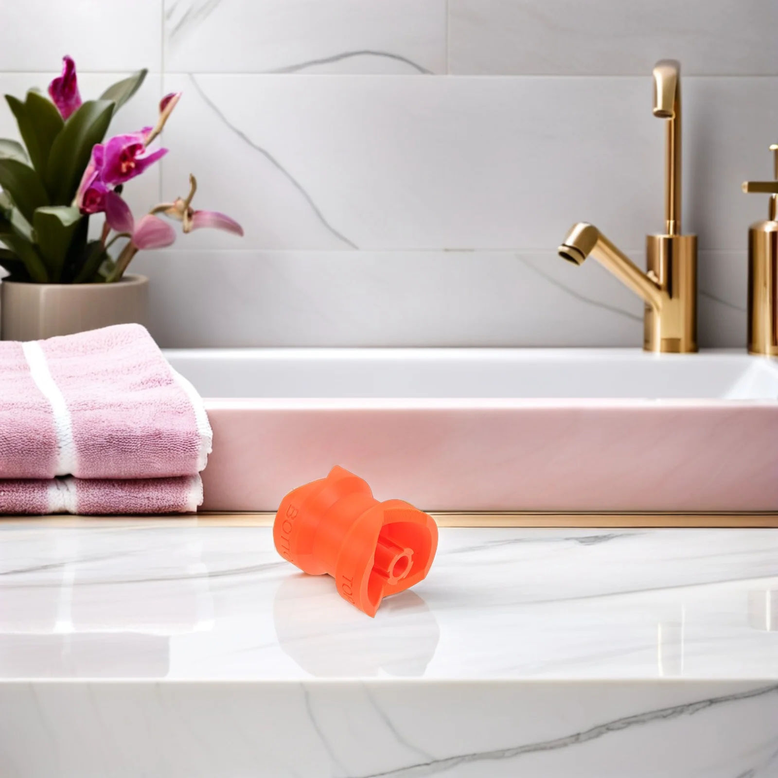 Liquid Transfer Connector for Shampoo Conditioner Soap Reusable Spill Proof Bottle Refill Adapter Fast Installation Plastic