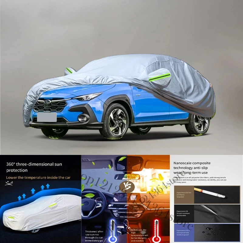 

For Subaru-Crosstrek Auto Anti snow Anti dust Anti-uv Anti peeling paint And Anti Rainwater 210t Car cover protection