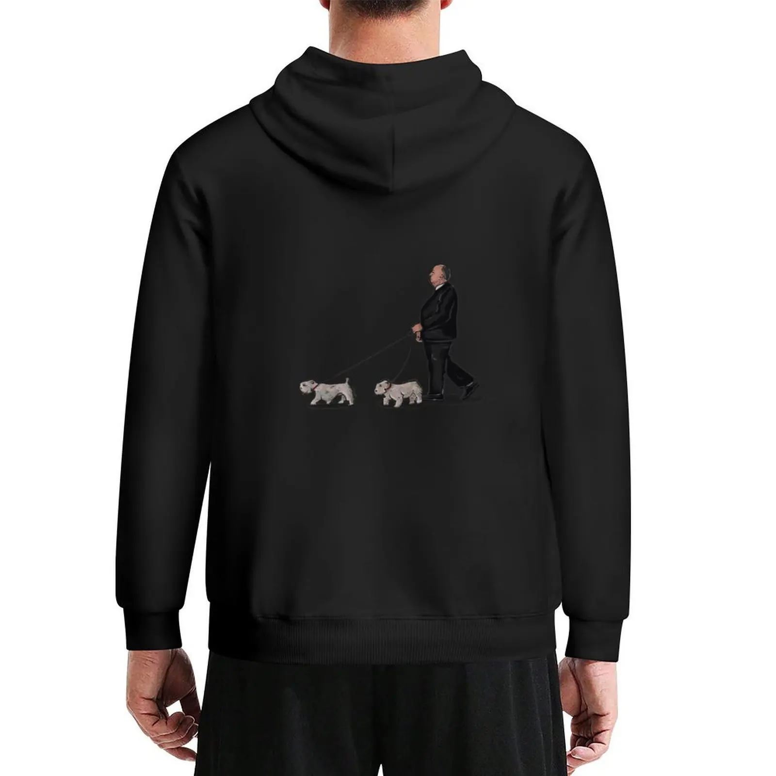 

Alfred Hitchcock (and dogs) Hoodie anime clothing aesthetic clothing mens clothing autumn new products hoodie for men