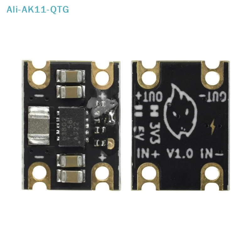 1/2pcs TPS63802 Mini Lithium Battery -Boost Module DC 1.8-5.5V Input 2A/1A 3.3/5V Boost Output Battery Boost Module