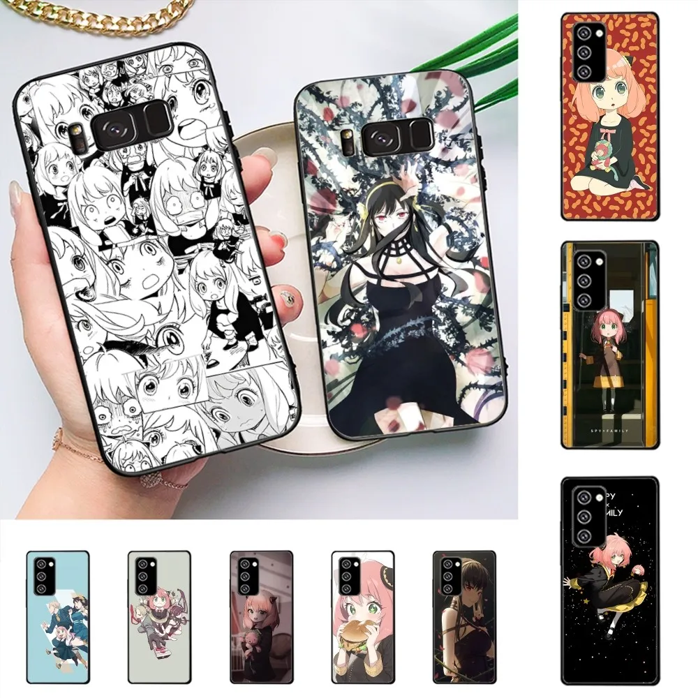 Amine Spy×Family Phone Case For Samsung J 7 plus 7core J7 neo J6 plus prime J6 J4 J5 Mobile Cover