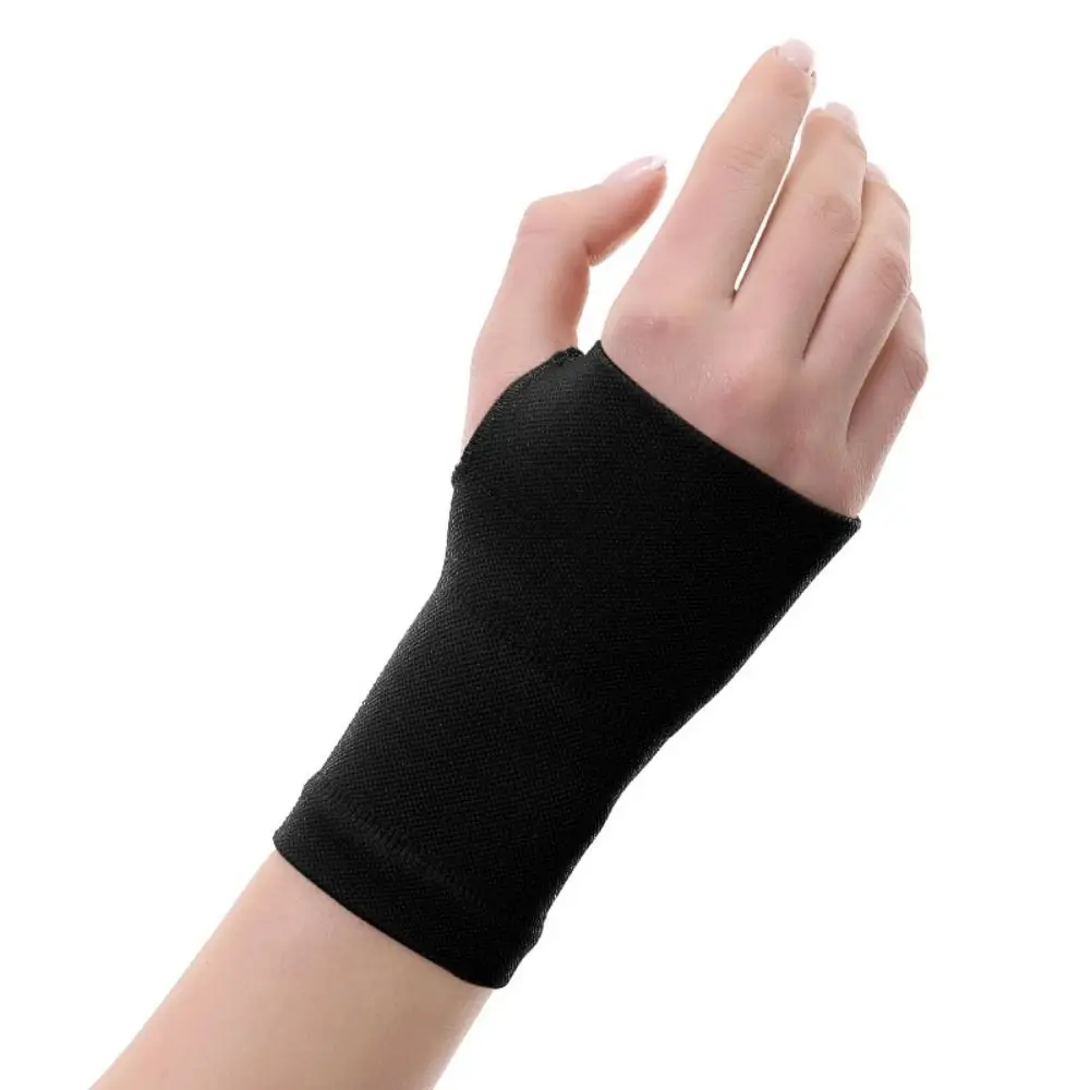 Polyurethane Fibre Wrist Protector Bands Elastic Breathable Wrist Brace Anti Sprain Thin Wristband Fatigue Relieve