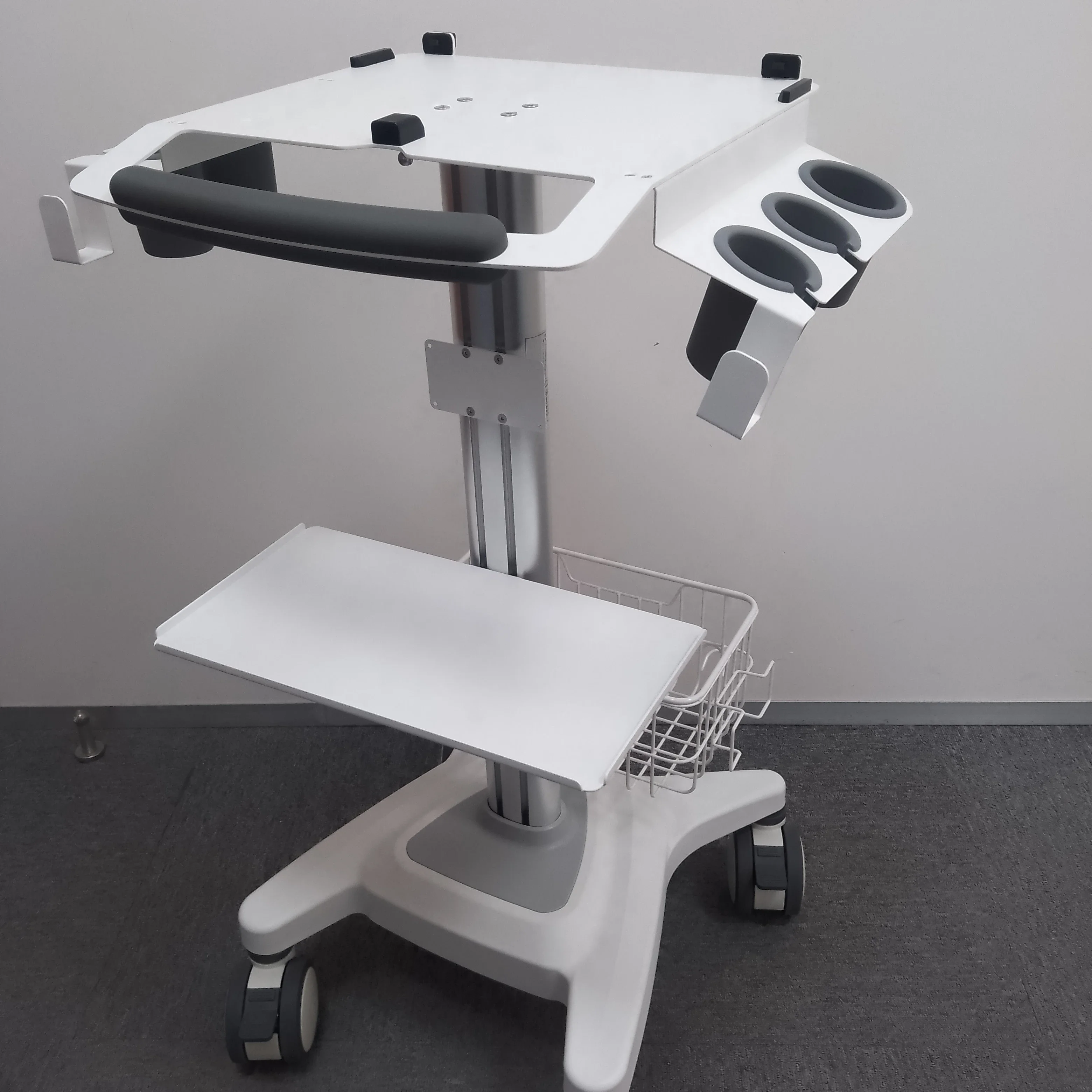 mobile trolley for high frequency ultrasound portable trolley for physical therapy ultrasound cart ultrasound trolley