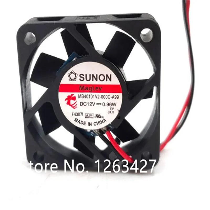 MB40101V2-000C-A99 G99 SUNON 4010 12V 4CM 0.96W Two-wire cooling fan