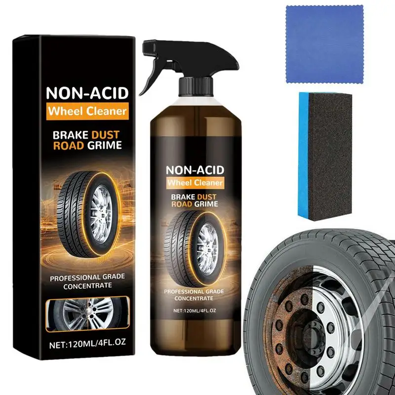 

Car Tire Cleaner Kit Polishing Shine Cleaning Kit For Auto Long-Lasting Powerful Tire Retreader For SUVs Trucks Mini Cars RVs