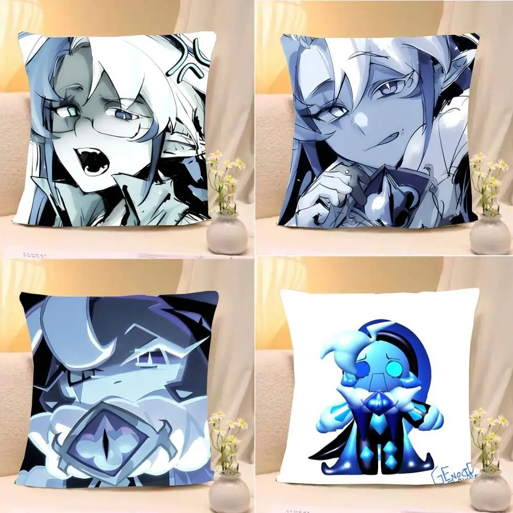 Juego Caliente Sombra Leche Galleta Anime Throw Pillow Covers Pattern Cushion Cover Suitable For Sofa Bedroom Car Pillow Cover