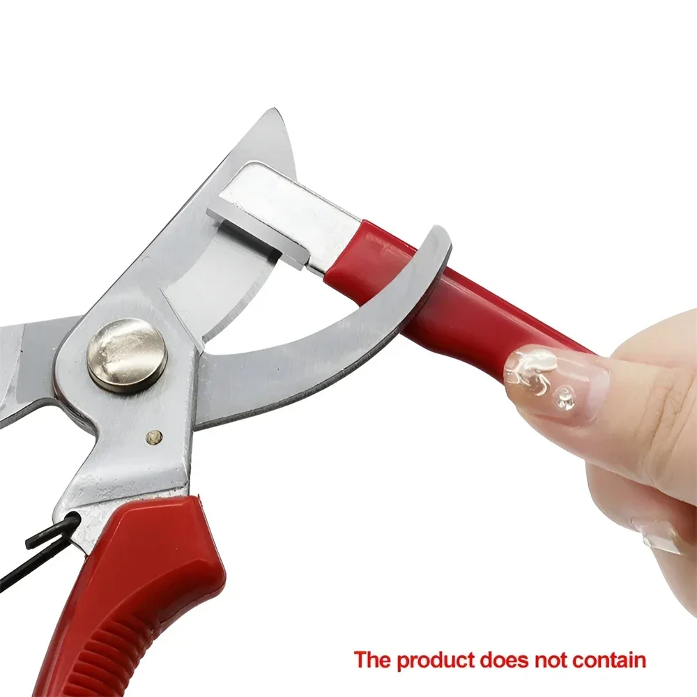 Portable Knife Sharpener with Cover Garden Tools Blade Sharpener Stainless Steel Pocket Sharpening Stone for Kitchen Garden