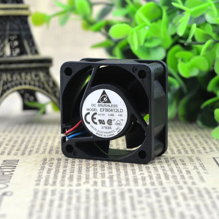 NEW ORIGINAL EFB0412LD DC12V 0.08A 4020 40x40x20mm COOLING FAN RADIATOR