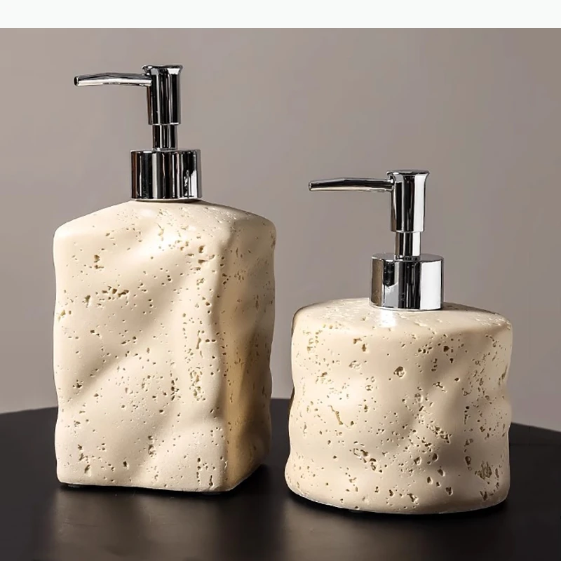 

Simplicity Resin Lotion Bottle Bathroom Shower Gel Shampoo Bottle Soap Dispenser Empty Bottle Bathroom Supplies