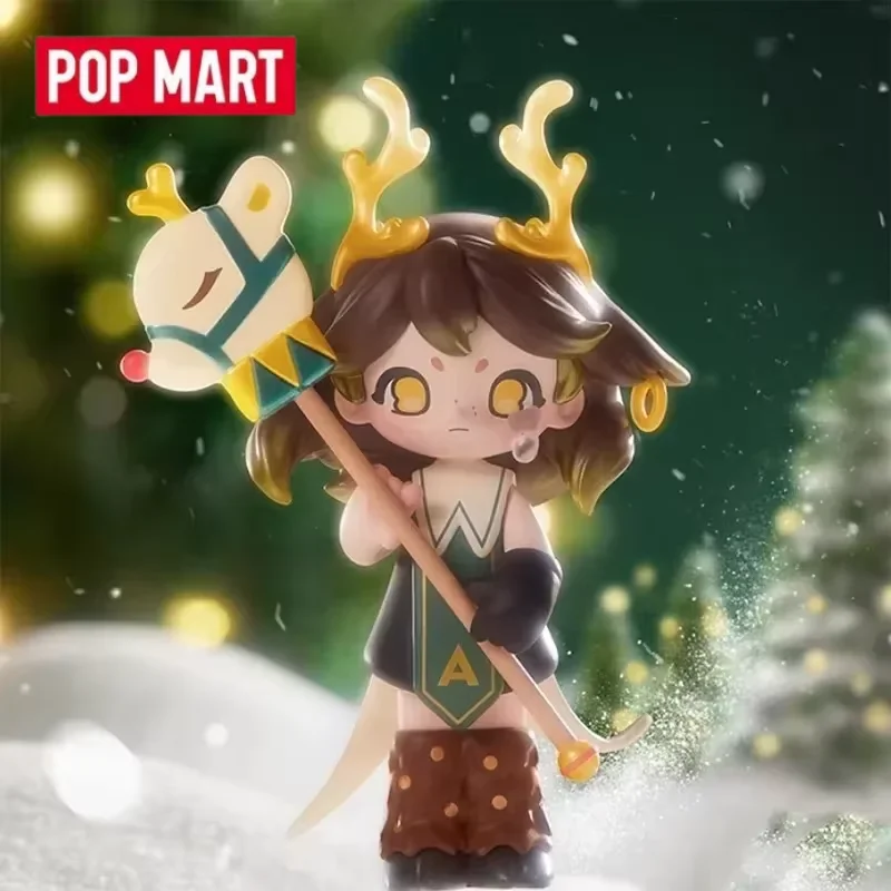 

POP MART AZURA Warm Christmas Series Blind Box Toys Kawaii Anime Action Figure Desktop Decoration Surprise Mystery Box Blind Bag