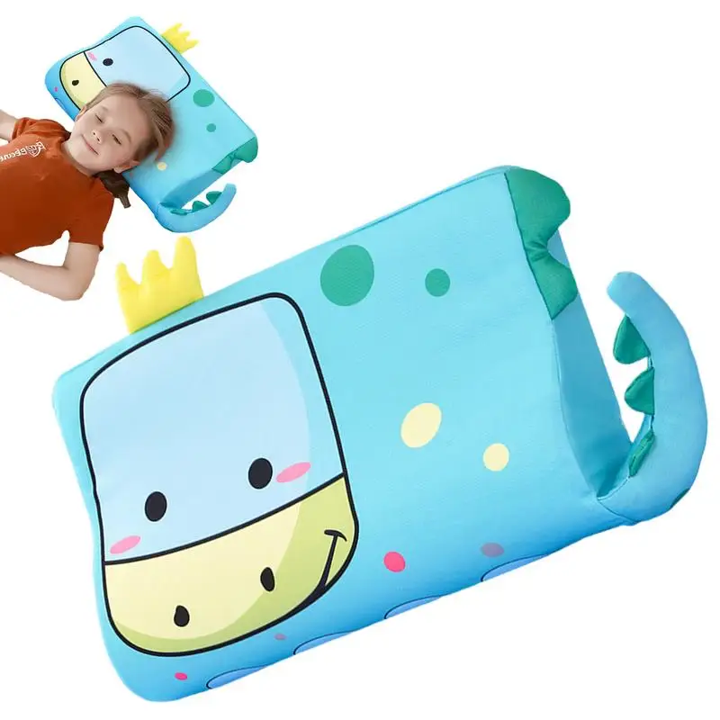 Ergonomic Pillow for Toddler soft Skin-Friendly Calming Cushion Pillow for Kids Girls boys Travel Daycare Preschool Nap Time