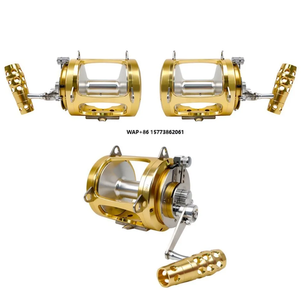 

2 Speed Drag Power 80W 130W Trolling Deep Sea Series Boat Big Game Reel for Ocean Fishing