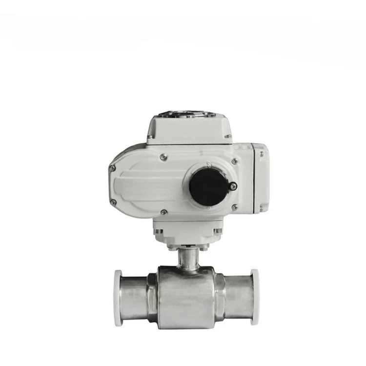 Food Grade Stainless Steel Tri Clamp Connection 2 Way Sanitary Ball Valve