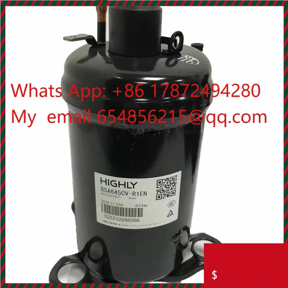 Speed Vertical Rotary Compressor for Dehumidifier Dryer BSA375CV BSA645CR-R1ENC BSA460CR-R1ENC BSA645CV-R1EN