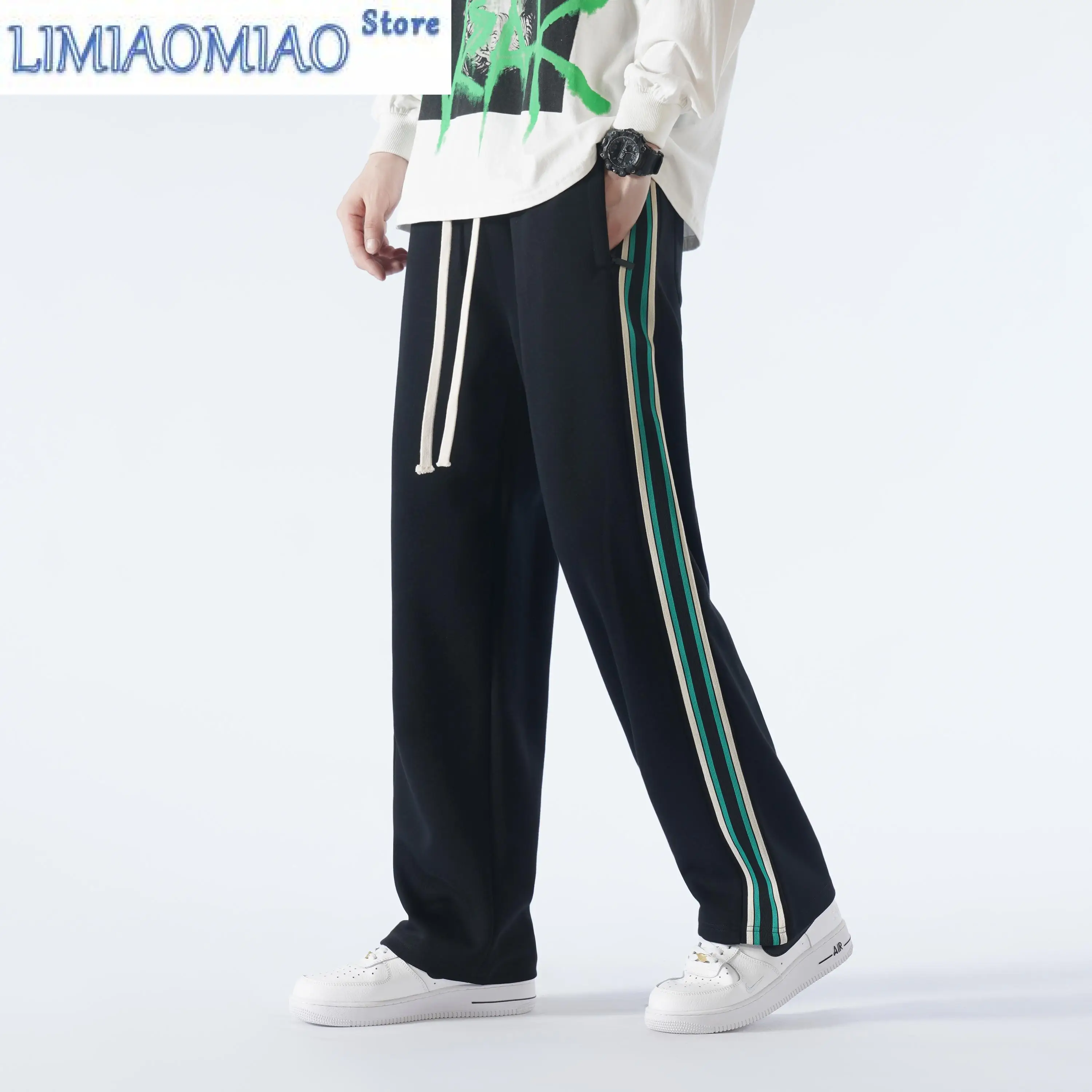 2025 New Spring And Summer Large Size Extended Pants For Men Tall And Tall 190 Extra Long Leg Casual Sports Pants 110-115-120cm