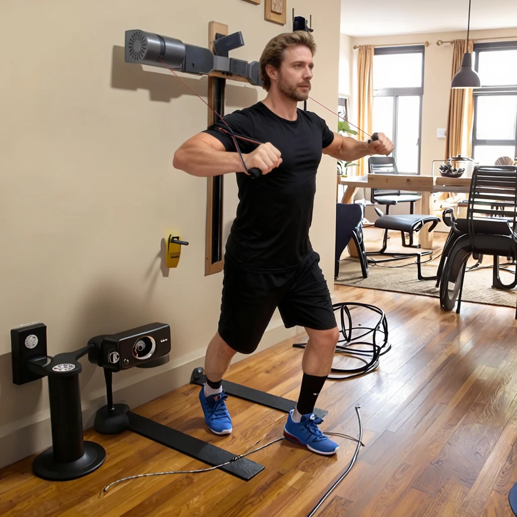 

Fitness Gym Equipment Wholesale Adjustable Weight Smart Resistance Strength Trainer