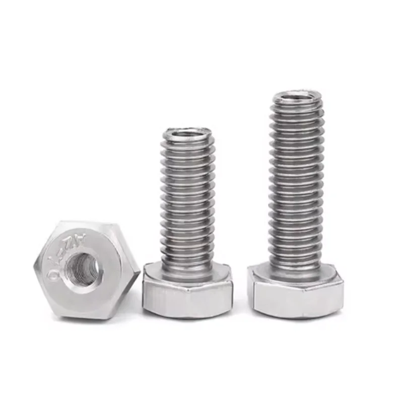 Afbeelding 7: 1pcs M4 M5 M6 304 Rvs Hollow Hex Hoofd Schroef Lamp Met Gat Schroef Bouten 8mm- 30mm Lengte