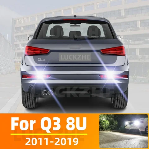 2 шт. светодиодных фонарей заднего хода для Audi Q3 8U, аксессуары 2011-2019 гг., лампа заднего хода