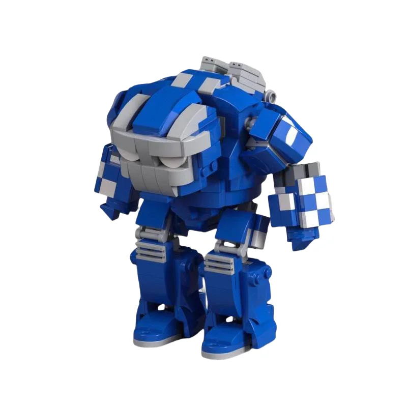 Blue Loading bearing armor military Building Blocks Mark 38 Armored Half Mech Model Action Figure Brick Boys Toy Fans Gift Sets