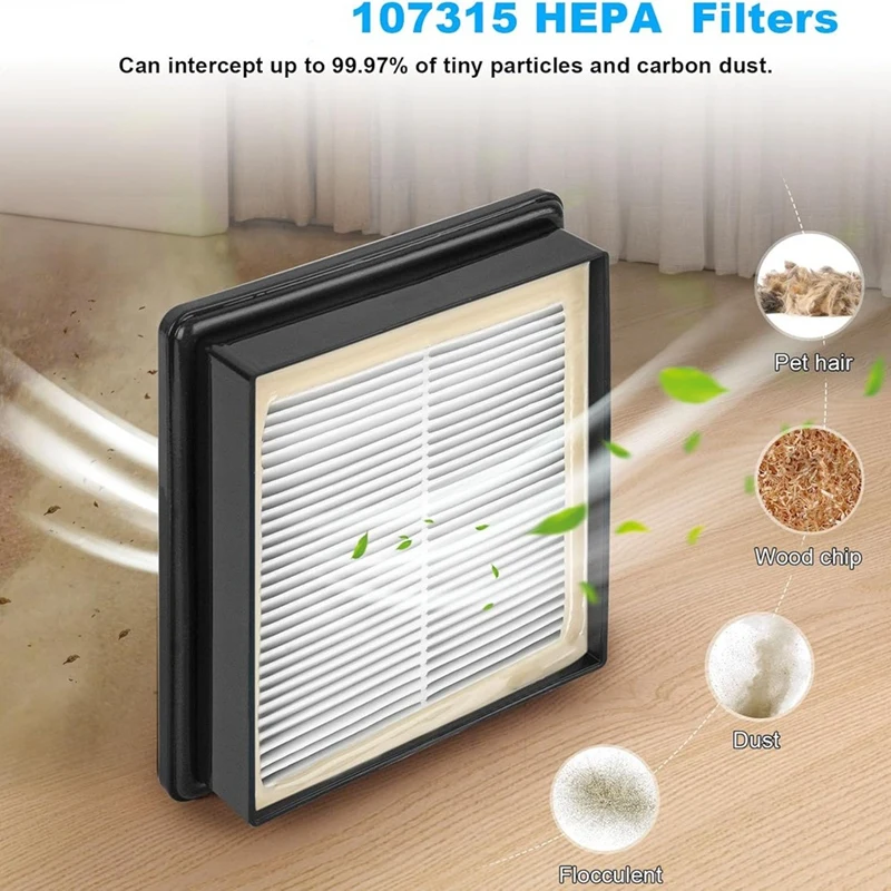 

8 шт. 107315 HEPA-фильтр для Super Pro 6/Super Pro 10/GoFree/6 запасные части 【A73 AcePro】