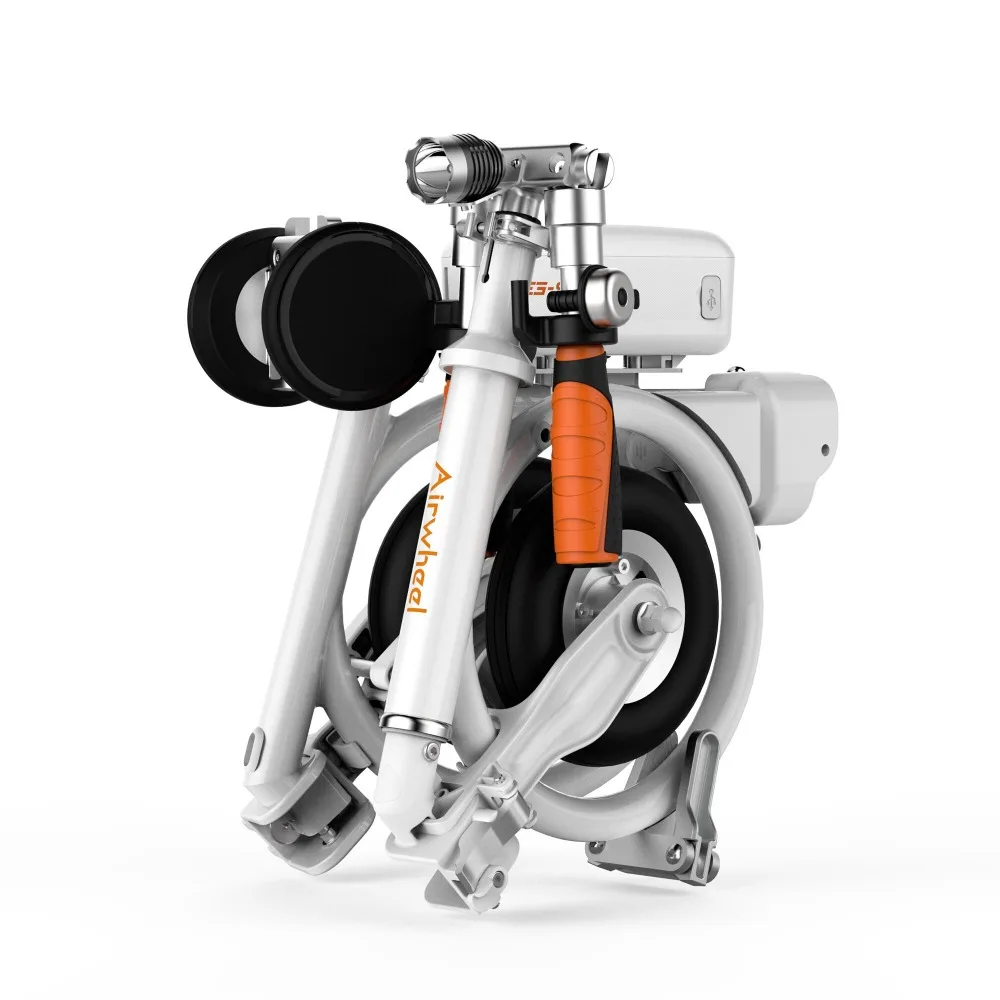 Special Offer Airwheel E3 Light Weight E-bike Mini and Handy Back Pack E-bike Easy to Fold City Bike for Men for Women