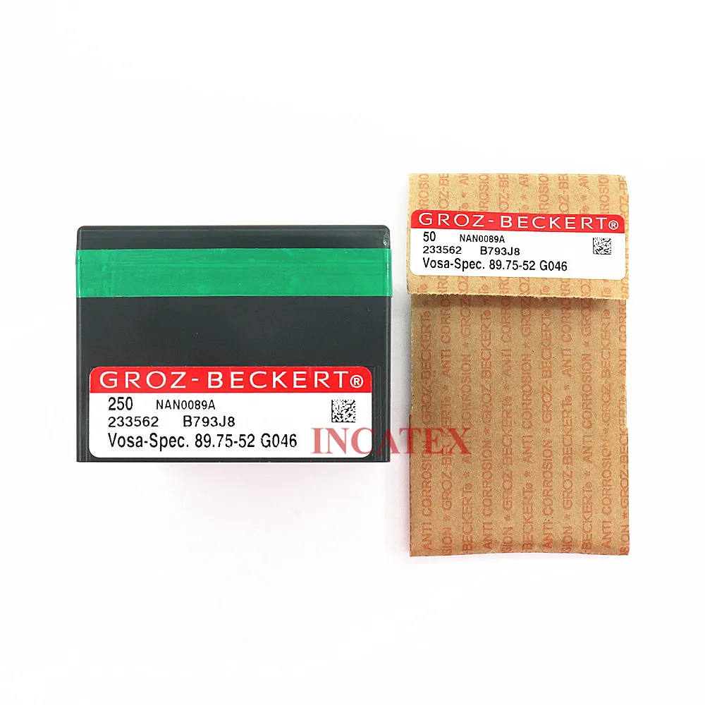 

250 Pcs Genuine Groz-Beckert Knitting Needle Vosa-Spec. 89.75-52 G046 For SHIMA SEIKI Chinese Knitting Machine 14G Needle