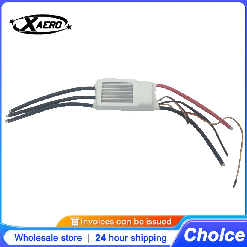 

XAERO 22S 200A High Voltage ESC, Waterproof Brushless Motor Controller for RC Jet/Heli, 84V 12-22S LiPo with Cooling Fan