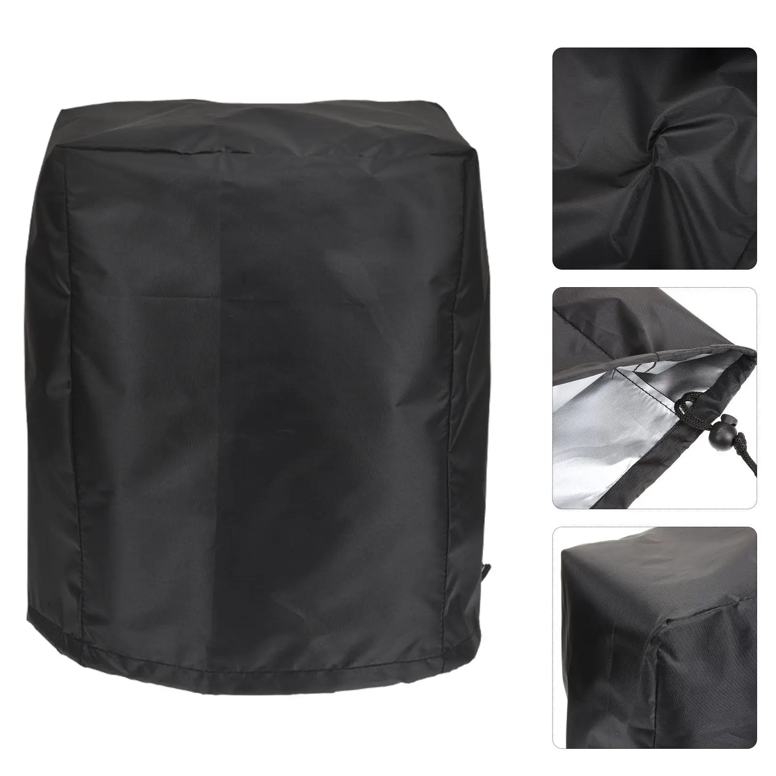 

Trailer Tongue Protector Heavy-Duty Fabric Cover for Electric Tongue Jack Rain Sand Dust Uv Protection Dual Adjustable