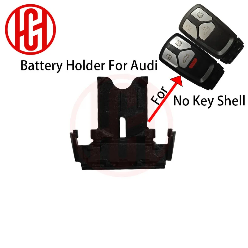 

Замена держателя аккумуляторного отсека для дистанционного ключа автомобиля для Audi A4L A5 Q5L Q7, аксессуары для автомобильных ключей