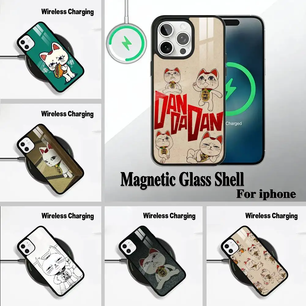 

Dan-da-dan Turbo Phone Case For IPhone17 16 15 14 13 12 11 Pro Max 16/15/14Plus Wireless Charger Cover Funda