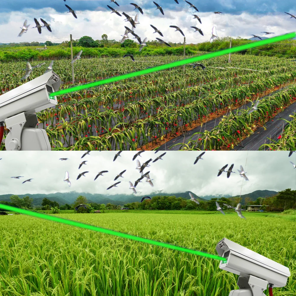 

Powerful Outdoor Smart Bird Repeller Smart Device Waterproof for Pest Control Airports Electric Substations Farmlands