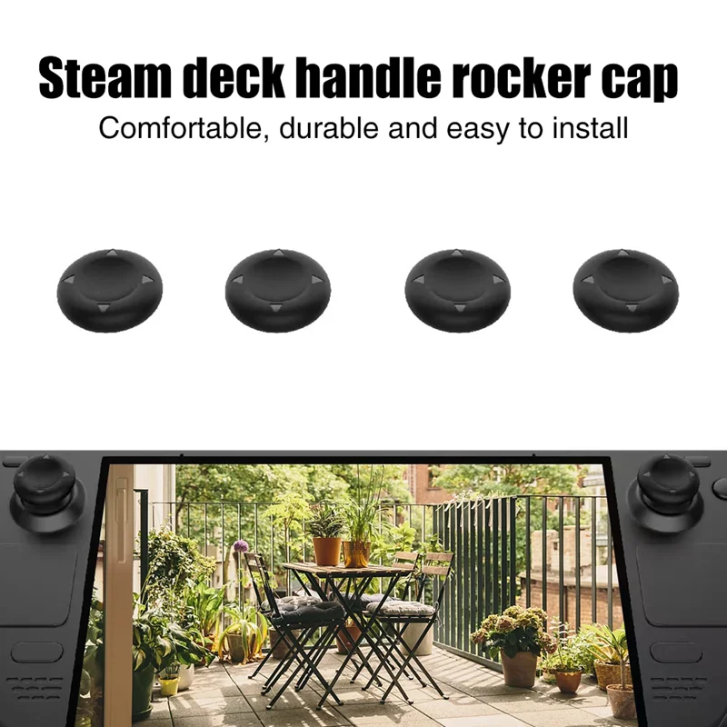 سيليكون المضادة للخدش الغبار التوصيل لوحدة التحكم سطح السفينة البخار غطاء غبار Thumbstick مع ملصقا واقية الروك