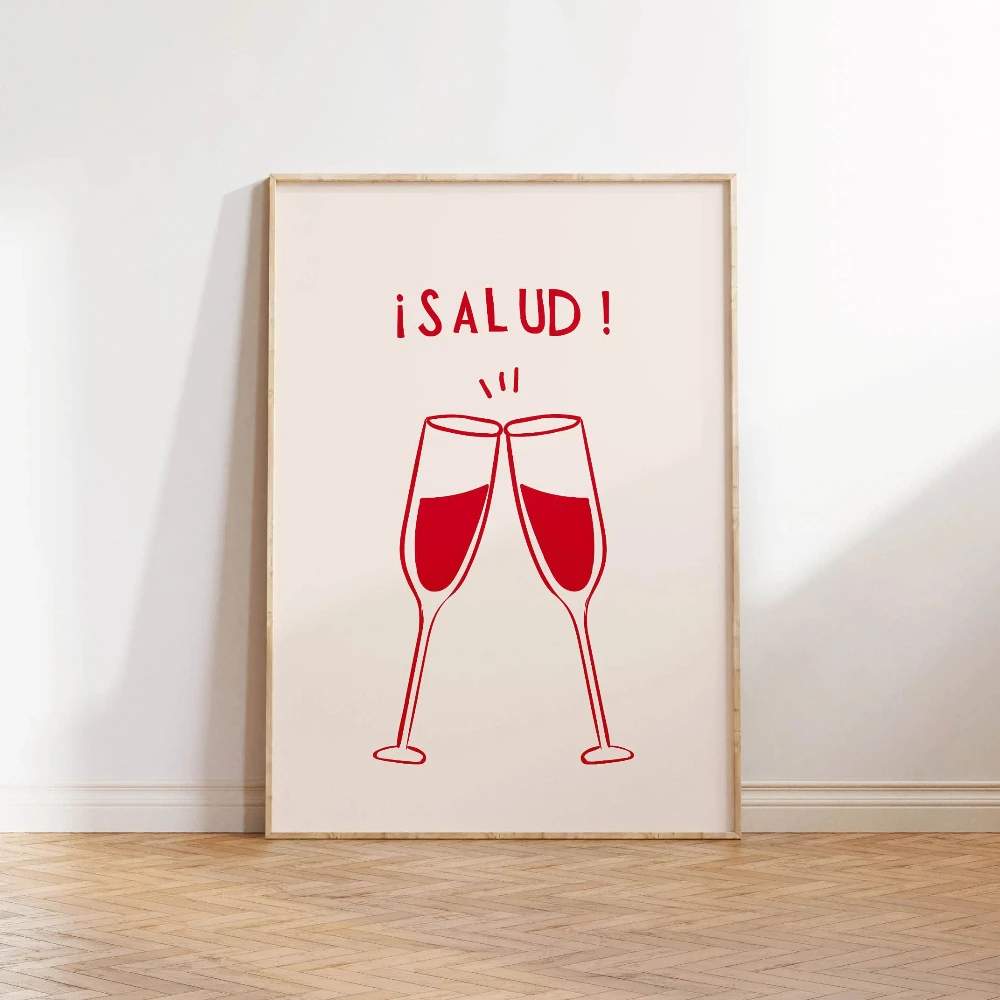 المكسيكي ملصق فني المشروبات والآيس كريم تيكيلا الحد الأدنى خمر الجدار الديكور قماش طباعة ديكورات للحانات المنزل هدية مثالية