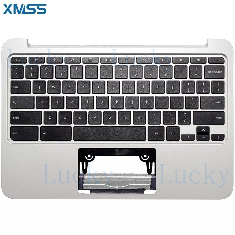 

f New Palmrest Cover US Keyboard 15.6" For HP Chromebook 11 G3 G4 788639-001