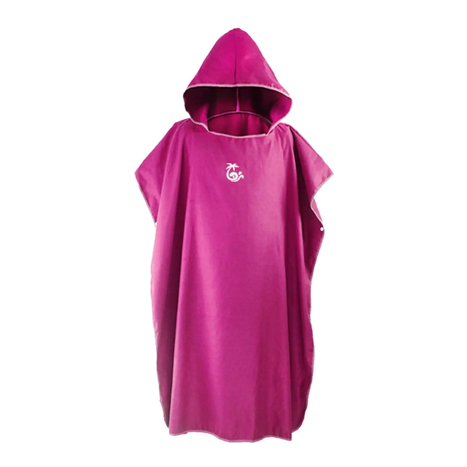 

Пончо для серфинга из микрофибры, пеленальный халат, мягкий гидрокостюм для плавания Fuchsine