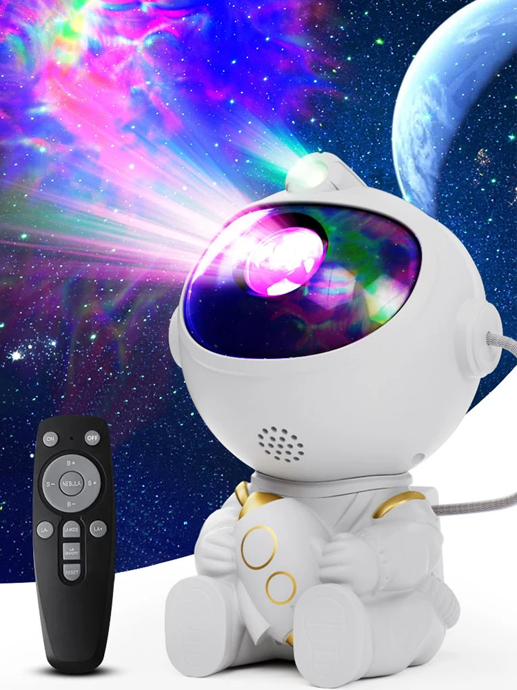 LED Astronaut Projektor Nachtlicht Nebula Sky Decke Galaxy Stern Lichter Schlafzimmer Home Party Dekorative Kinder Kinder Geschenk