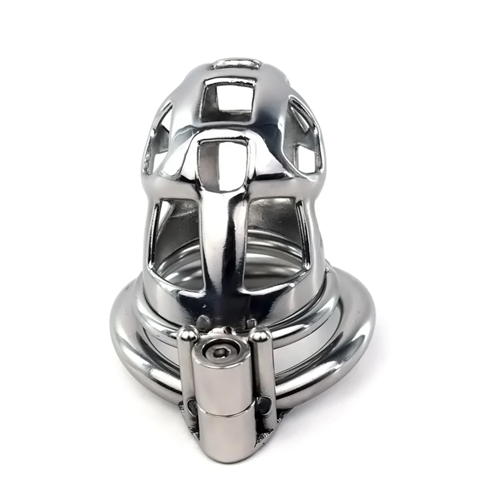 FRKO Male Chastity Cage Device Sex Toys For Men Hex Lock Penis Ring Anti Escape BDSM Adult Games Slave Gay Erotic Products 18+ 4
