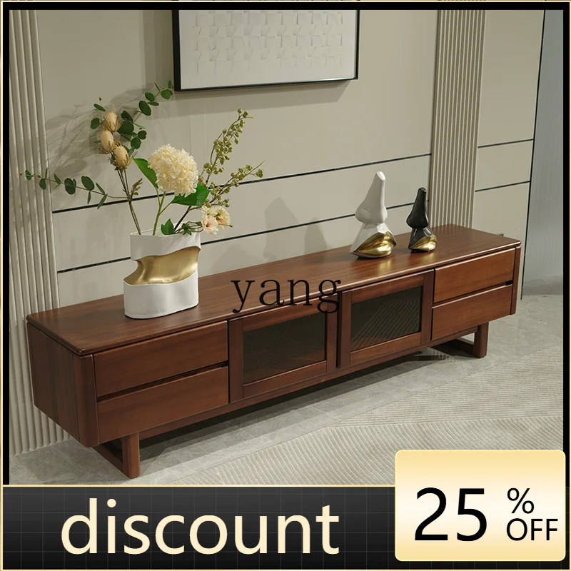 

LMM new Chinese ebony living room TV cabinet storage locker