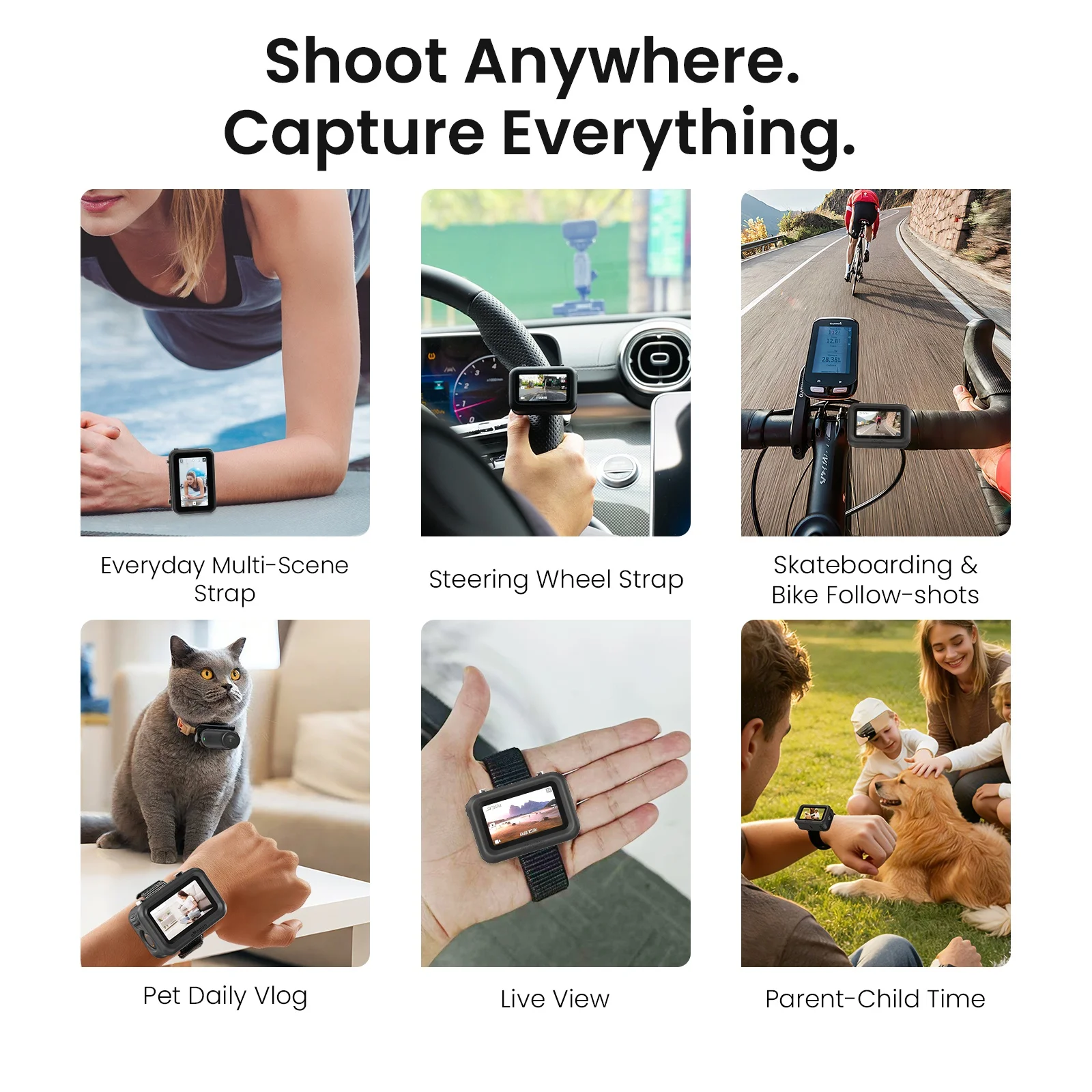 

Чехол-ремешок для DJI OSMO NANO, силиконовый защитный чехол для экшн-камеры, аксессуар для беспроводной передачи данных