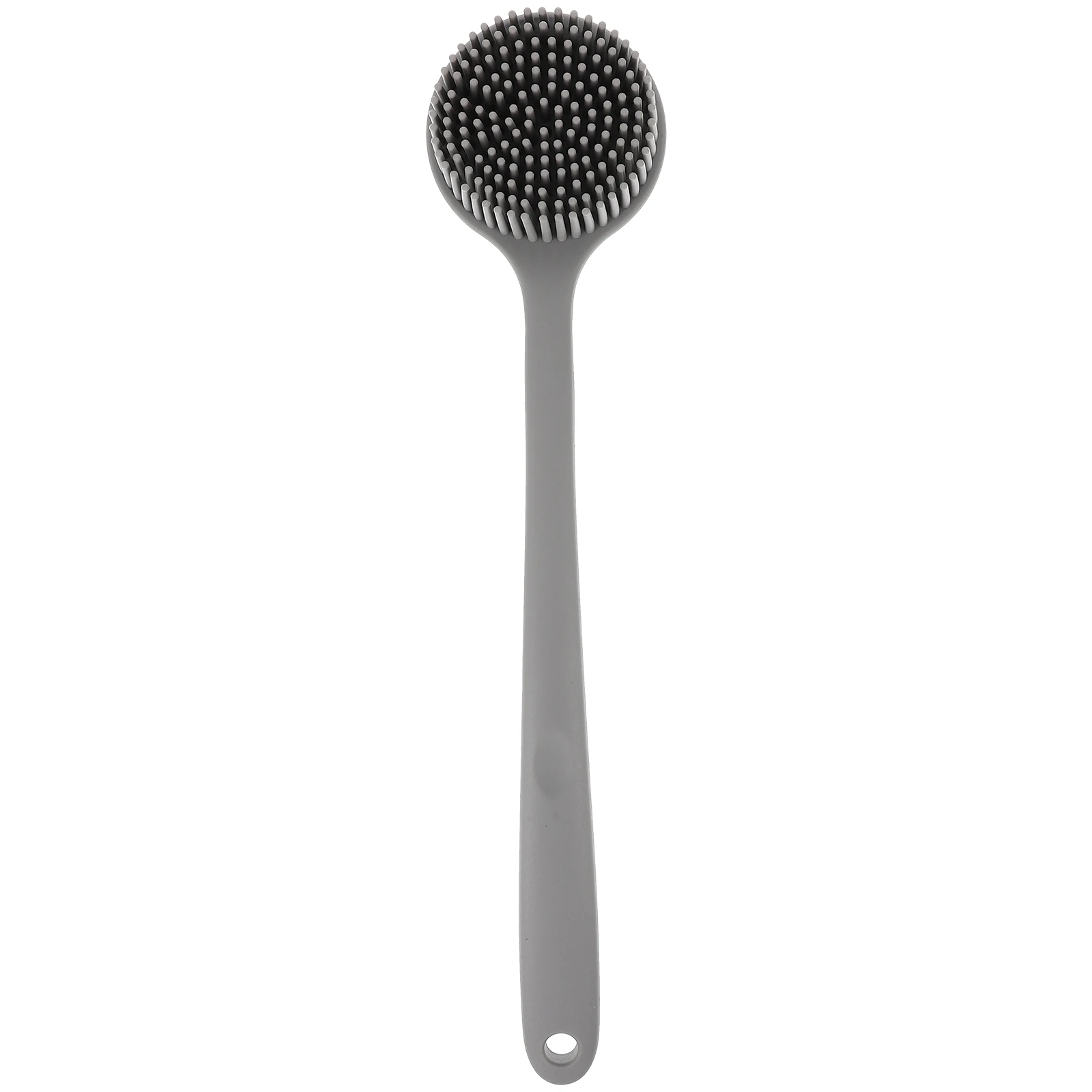 

Silicone Bath Brush Back Scrubber Shower Women Body with Handle Exfoliating for Silica Gel Long Man