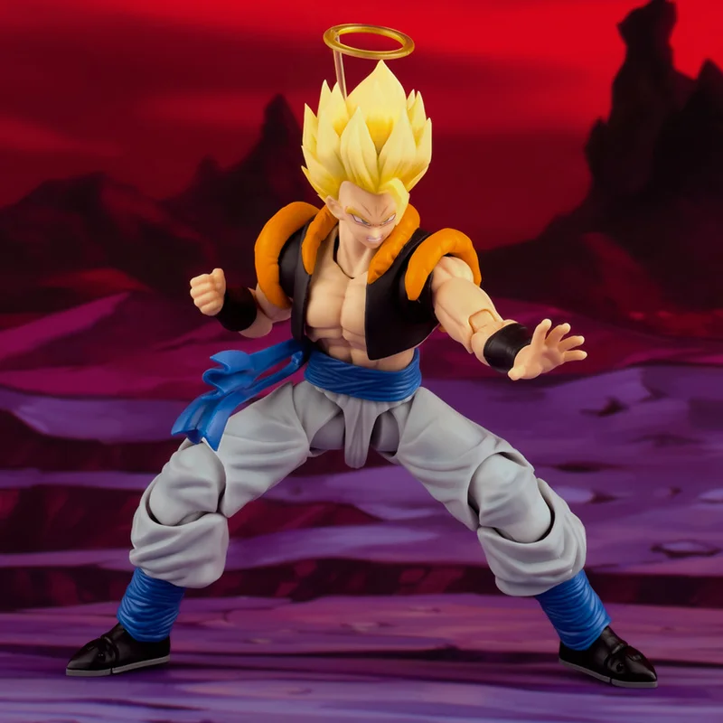 

Hot In Stock Demoniacal Fit Gogeta Figure Dragon Ball Z SHF Super Saiyan Gogeta Hero Waltz Anime Action Figure Model Toys Gifts