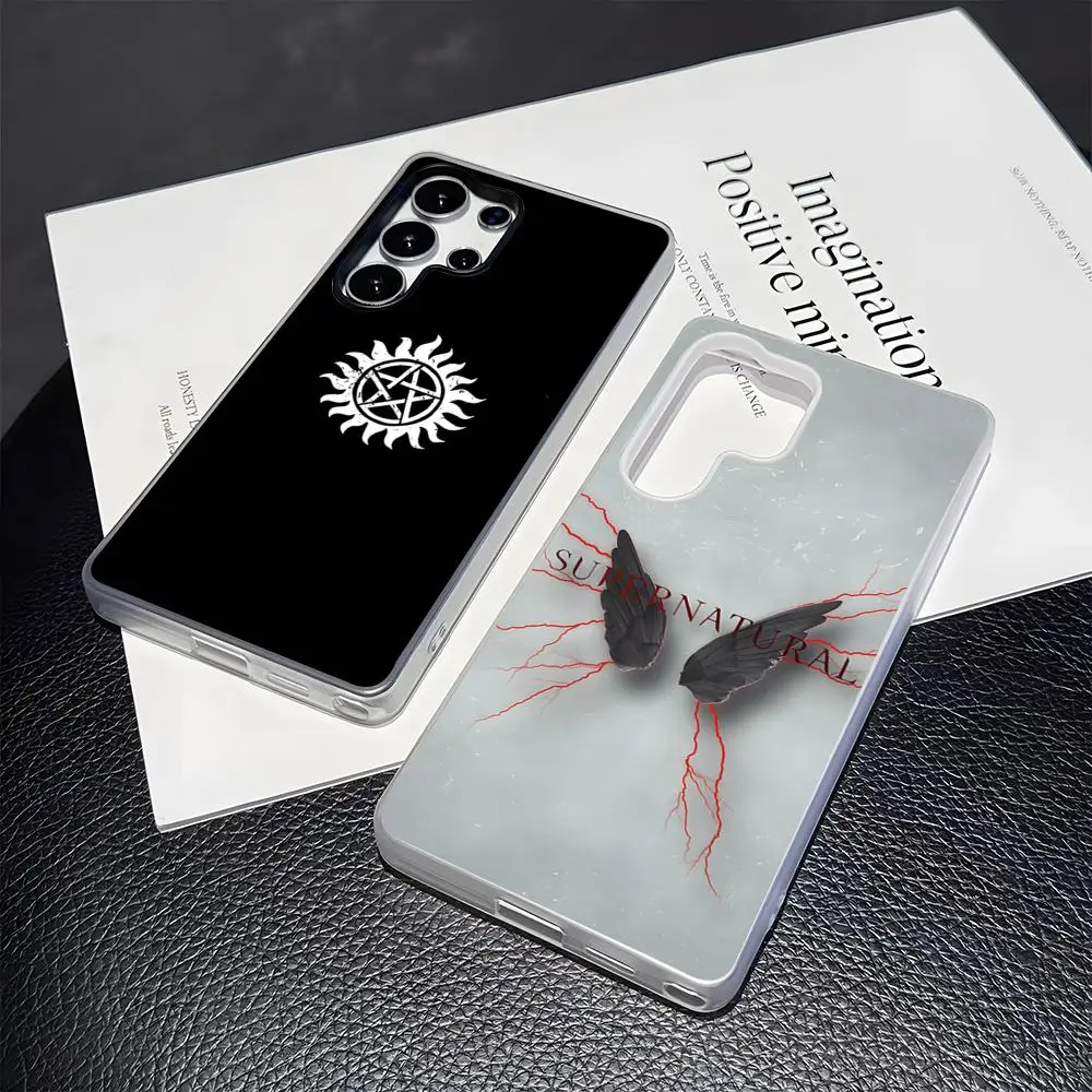 S-Supernatural Phone Case For Samsung A56 A14 5G A34 A36 A33 A26 A16 Shockproof Jelly Cover